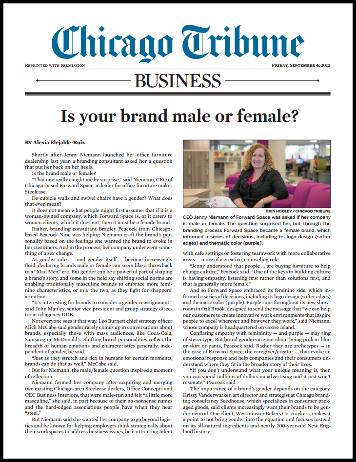 Chicago Tribune Brand Article